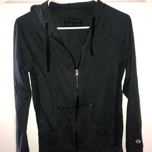 Fleece full zip hoodie